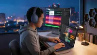 Lenovo Headphone | YOGA PC Edition | Bluetooth | Built-in microphone | Bluetooth | ANC | Cosmic Blue