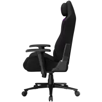 LORGAR CHA41, Ergonomic Gaming Chair Advanced, premium anti-stain fabric, Black/purple – pilt 2