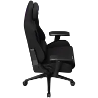 LORGAR CHA41, Ergonomic Gaming Chair Advanced, premium anti-stain fabric, Black/purple – pilt 5