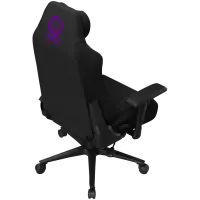 LORGAR CHA41, Ergonomic Gaming Chair Advanced, premium anti-stain fabric, Black/purple – pilt 8