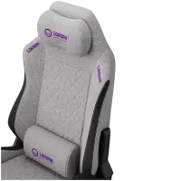 LORGAR CHA41, Ergonomic Gaming Chair Advanced, premium anti-stain fabric, Grey – pilt 7