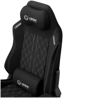 LORGAR CHA41, Ergonomic Gaming Chair Advanced, premium anti-stain fabric, Black/white – pilt 3