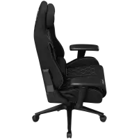 LORGAR CHA41, Ergonomic Gaming Chair Advanced, premium anti-stain fabric, Black/white – pilt 10