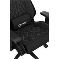 LORGAR CHA41, Ergonomic Gaming Chair Advanced, premium anti-stain fabric, Black/white – pilt 13