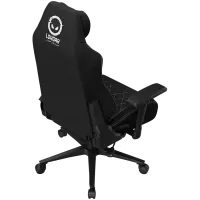 LORGAR CHA41, Ergonomic Gaming Chair Advanced, premium anti-stain fabric, Black/white – pilt 16