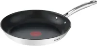 TEFAL | Pan | Duetto+ G7320655 | Frying | Diameter 28 cm | Halogen, induction, ceramic glass, gas, electric | Suitable for induction hob | Black | Fixed handle