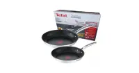TEFAL | Pan set | Duetto+ G732S255 | Frying | Diameter 24/28 cm | Halogen, induction, ceramic glass, gas, electric | Suitable for induction hob | Black | Fixed handle – pilt 7