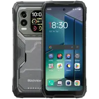 Blackview XPLORE 1 PRO Rugged Phone 5G 6.78 inch FHD 2.4k 2460x1080 120Hz + 2.01 inch 296x240 12/256Gb MT 7050 Octa-Core 2.4GHz 50MP Front 64+20MP Rear Cam Termal Imaging+Night Vision NFC 20000mAh MIL-STD-810H Android 15 Black