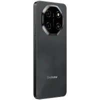 Blackview SHARK 6 5G 6.88inch FHD 1640x720 IPS LCD 120Hz 4+128GB Unisoc T8100 octa-core up to 2.2GHz Cam 13MP Front 8MP / 16+2MP Rear Battery 5000mAh Type-C Dual SIM SD card slots Android 15 Phantom Black