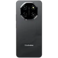 Blackview SHARK 6 5G 6.88inch FHD 1640x720 IPS LCD 120Hz 4+128GB Unisoc T8100 octa-core up to 2.2GHz Cam 13MP Front 8MP / 16+2MP Rear Battery 5000mAh Type-C Dual SIM SD card slots Android 15 Phantom Black – pilt 3