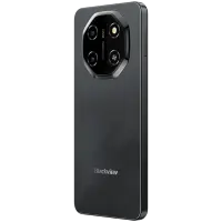 Blackview SHARK 6 5G 6.88inch FHD 1640x720 IPS LCD 120Hz 4+128GB Unisoc T8100 octa-core up to 2.2GHz Cam 13MP Front 8MP / 16+2MP Rear Battery 5000mAh Type-C Dual SIM SD card slots Android 15 Phantom Black – pilt 7