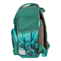 Vormiline koolikott Herlitz UltraLight Green Rex, 36 x 28 x 21 cm – pilt 3