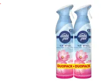 Õhuvärskendaja AMBI PUR Flowers & Spring, 2x185ml