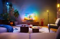 Philips 55PQS8501/12 | 4K QLED Ambilight TV | 55 | Smart TV | Titan OS | UHD | Black