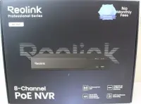 SALE OUT. Reolink RP-PN8 12-Channel* PoE NVR for 24/7 Continuous Recording | Reolink 12-Channel PoE NVR for 24/7 Continuous Recording | RP-PN8 | UNPACKED, DEMO