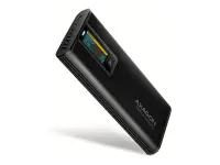 AXAGON USB-C 10Gbps - M.2 NVMe & SATA SSD DISPLAY box | EEM2-SD2B