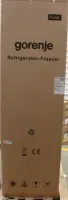 SALE OUT. Gorenje NRK418ECS4 Refrigerator, E, Free standing, Combi, Height 182.4 cm, Net Fridge 171 L, Net Freezer 85 L, Grey | SALE OUT. Gorenje Refrigerator | NRK418ECS4 | Energy efficiency class E | Free standing | Combi | Height 182.4 cm | No Frost system | Fridge net capacity 171 L | Freezer net capacity 85 L | 37 dB | Grey | DAMAGED PACKAGING