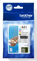 Brother LC421VAL Ink Cartridge Multipack | Brother