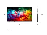 LG QNED 4K AI Mini LED TV | 85QNED70B3A | 85 | Smart TV | webOS | UHD | Black – pilt 2