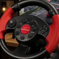 ESPERANZA GAMING STEERING WHEEL PC/PSX/PS2/PS3 USB HIGH OCTANE – pilt 3