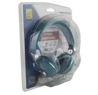 ESPERANZA STEREO AUDIO HEADPHONES MACAU TURQUISE – pilt 3