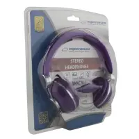 ESPERANZA STEREO AUDIO HEADPHONES MACAU VIOLET – pilt 2