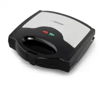 ESPERANZA SANDWICH MAKER 700W WITH REMOVABLE PLATES MUFFULETTA