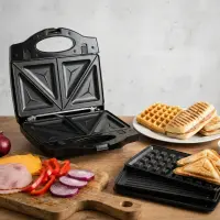 ESPERANZA SANDWICH MAKER 700W WITH REMOVABLE PLATES MUFFULETTA – pilt 8