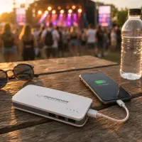 ESPERANZA POWER BANK RADIUM 8000MAH WHITE/GREY – pilt 7