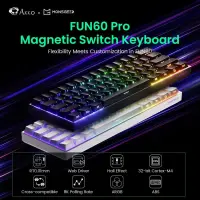 KEYBOARD USB-C FUN60 PRO/BLACK 101-FUN6H-000 AKKO – pilt 3