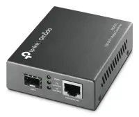 TP-Link Omada MC420L meediakonverter 10000 Mbit/s Multirežiim, Üksikrežiim Must