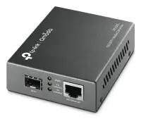 TP-Link Omada MC420L meediakonverter 10000 Mbit/s Multirežiim, Üksikrežiim Must