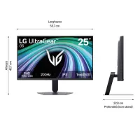 LG 25G523B-B PC lamekuvar 62 cm (24.4") 1920 x 1080 pikslit Full HD LCD Must – pilt 14