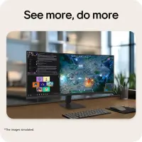 LG 34U601B-B PC lamekuvar 86,4 cm (34") 3440 x 1440 pikslit Dual WQHD LCD Must – pilt 14