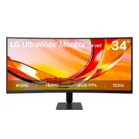 LG 34U601B-B PC lamekuvar 86,4 cm (34") 3440 x 1440 pikslit Dual WQHD LCD Must