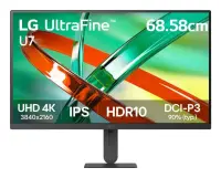 LG 27U710B-B PC lamekuvar 68,6 cm (27") 3840 x 2160 pikslit 4K Ultra HD LCD Must