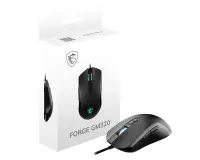 MSI FORGE GM320 hiir Mängimine Mõlemakäeline USB tüüp A Optiline 12800 DPI – pilt 9