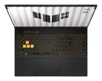 Notebook|ASUS|TUF|FX608JHI-QT325W|CPU Intel® CoreT i5|i5-14450HX|16 "|2560 x 1600 pixels|RAM 16 GB|DDR5-SDRAM|SSD 512 GB|Discrete graphics NVIDIA® GeForce RTXT 5050|8 GB|On-board graphics Yes|Numeric keypad Yes|OS installed Windows 11 Home|Colour Black,Grey|Weight 2.2 kg|5600 MHz|90NR0NA1-M00LH0 – pilt 7