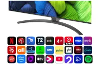 LG NanoCell AI NANO82 165,1 cm (65") 4K Ultra HD Nutiteleri funktsioon WiFi Must