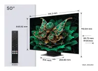 TCL 50C7K teler 127 cm (50") 4K Ultra HD Nutiteleri funktsioon WiFi Metallik 2000 cd/m² – pilt 7