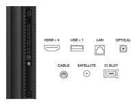 TCL 50C7K teler 127 cm (50") 4K Ultra HD Nutiteleri funktsioon WiFi Metallik 2000 cd/m² – pilt 12