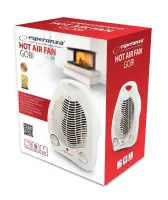 ESPERANZA FAN HEATER 1000W/2000W GOBI – pilt 2