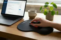 ESPERANZA GEL MOUSE PAD BLACK