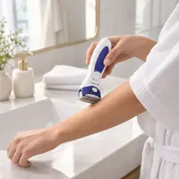 ESPERANZA WOMEN'S SHAVER ARUBA WHITE-BLUE – pilt 4