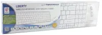 ESPERANZA 2.4GHZ WIRELESS SET USB LIBERTY WHITE – pilt 4
