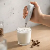 ESPERANZA MINI MILK FROTHER LATTE WHITE – pilt 5