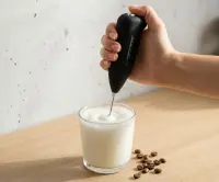 ESPERANZA MINI MILK FROTHER LATTE BLACK – pilt 3