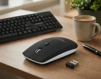 ESPERANZA WIRELESS 2.4GHZ OPTICAL MOUSE 4D USB SATURN BLACK – pilt 6