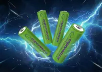ESPERANZA RECHARGEABLE BATTERIES Ni-MH AA 2000MAH 4PCS. GREEN – pilt 4