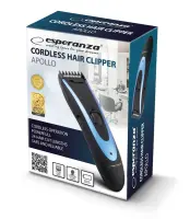 ESPERANZA HAIR CLIPPER APOLLO BLACK/BLUE – pilt 2